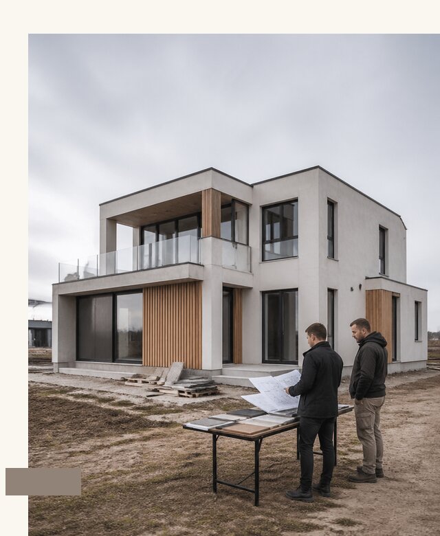 Проект двухэтажного дома из газобетона в Кимовске от 46386 | А3дПро-Кмв