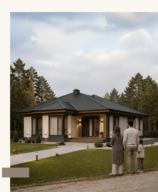Проект одноэтажного дома 8 на 8 в Кимовске цене от 29893 | А3дПро-Кмв